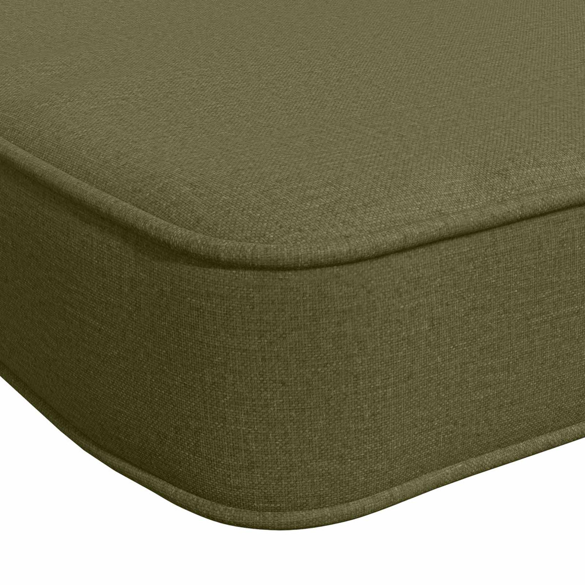 2-delt bænkepude VUGHT 2 stk. 100% polyester Olivengrøn