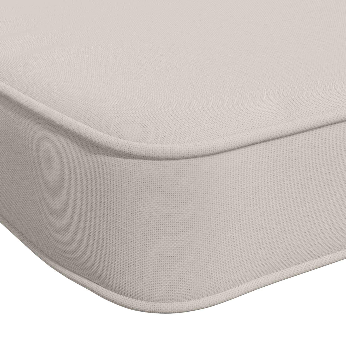 2-delt bænkepude VUGHT 2 stk. 100% polyester Hvid