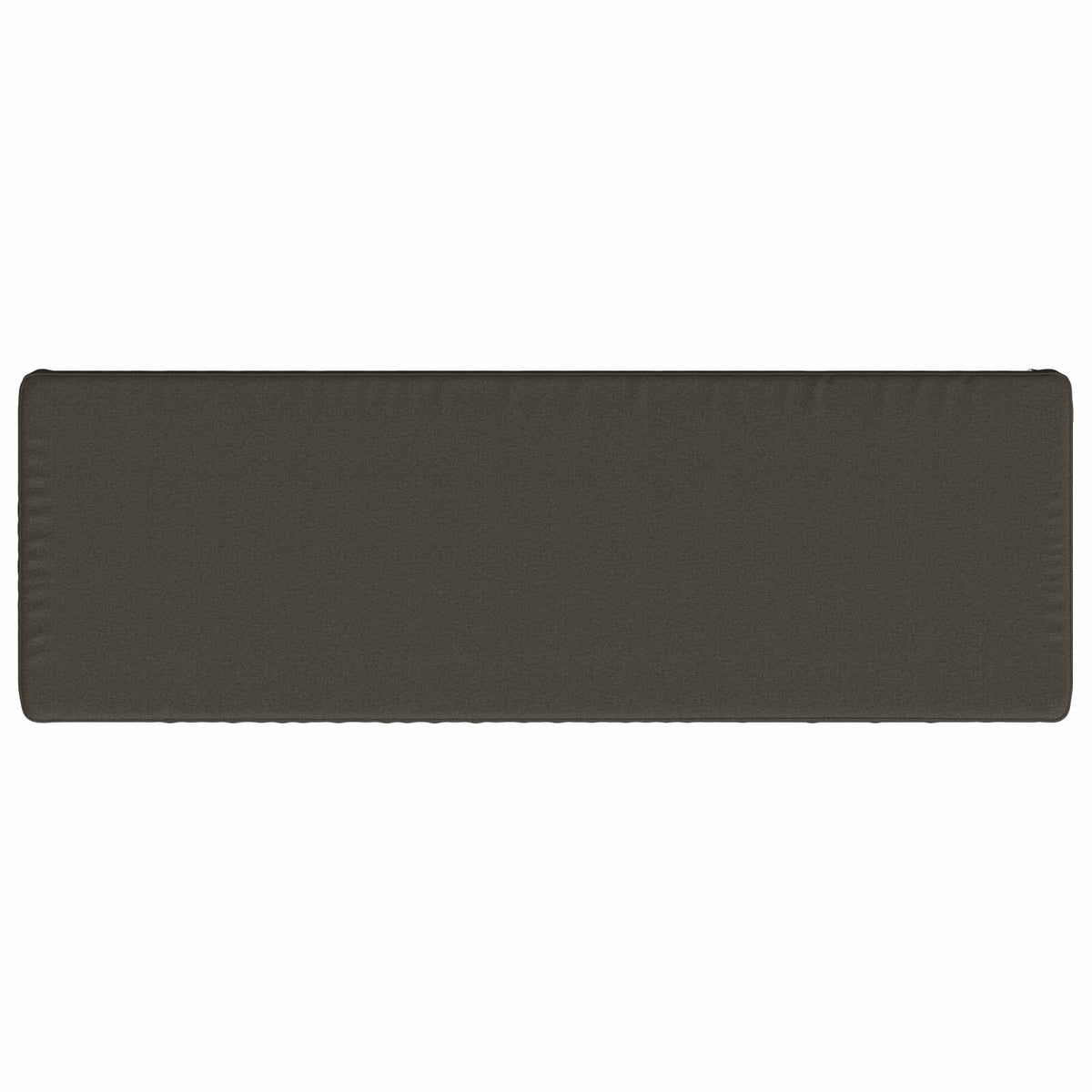 1-delt bænkepude VUGHT 100% polyester Antracit 150 x 50 x 5 cm