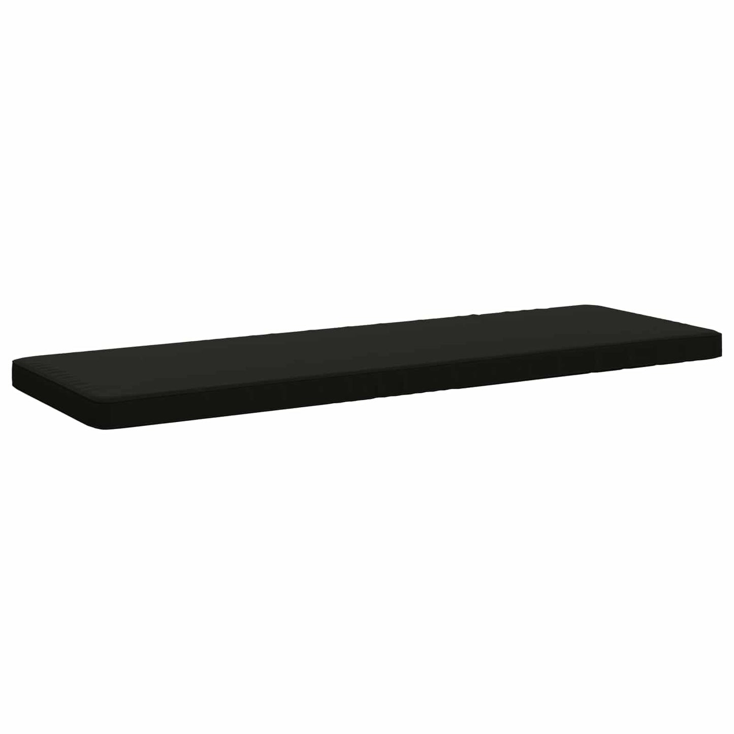 1-delt bænkepude VUGHT 100% polyester Sort 150 x 50 x 5 cm