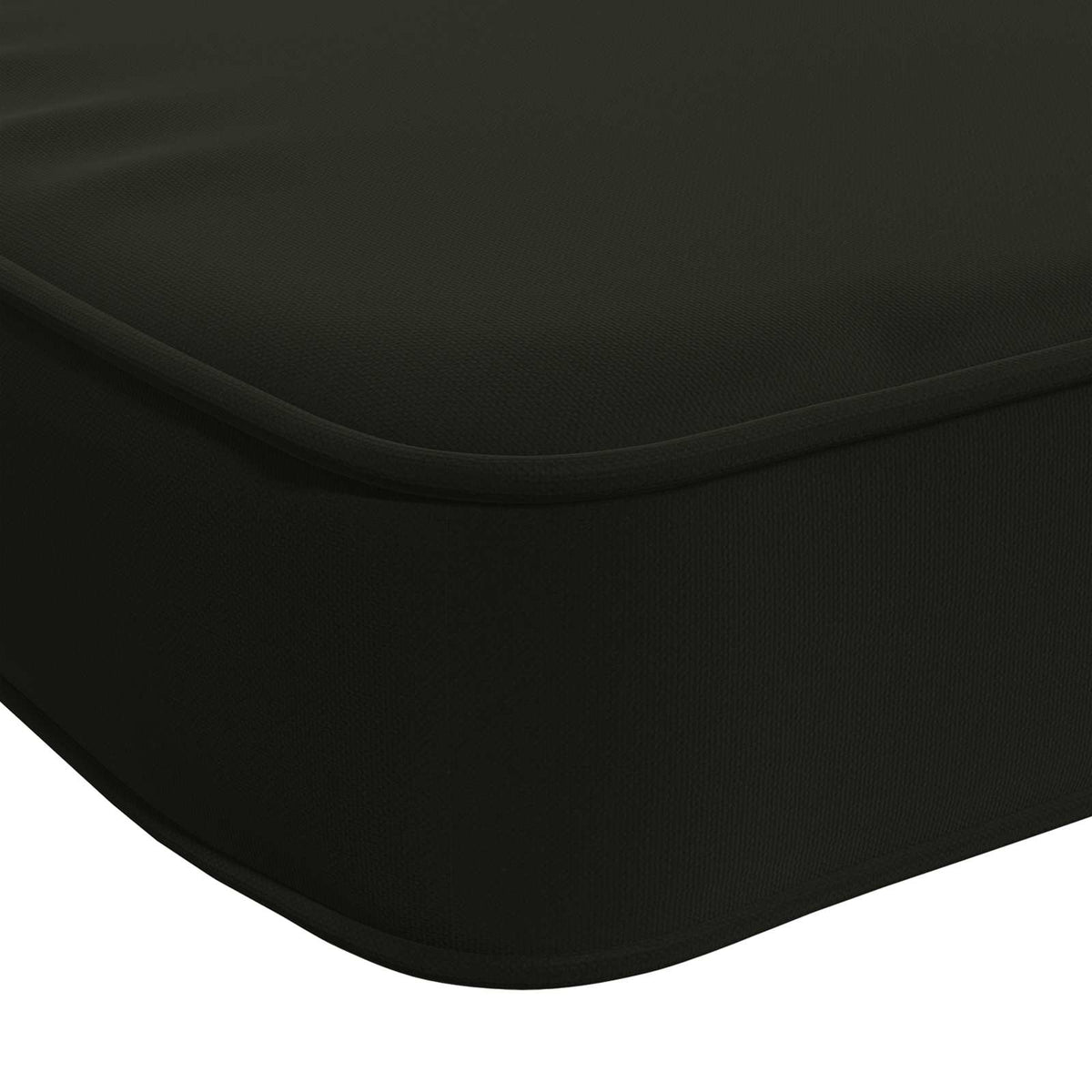 2-delt bænkepude VUGHT 2 stk. 100% polyester Sort