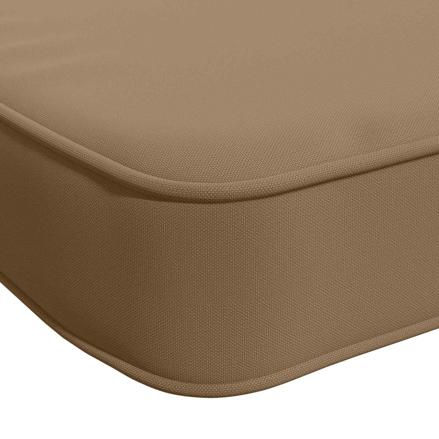 2-delt bænkepude VUGHT 2 stk. 100% polyester Gråbrun
