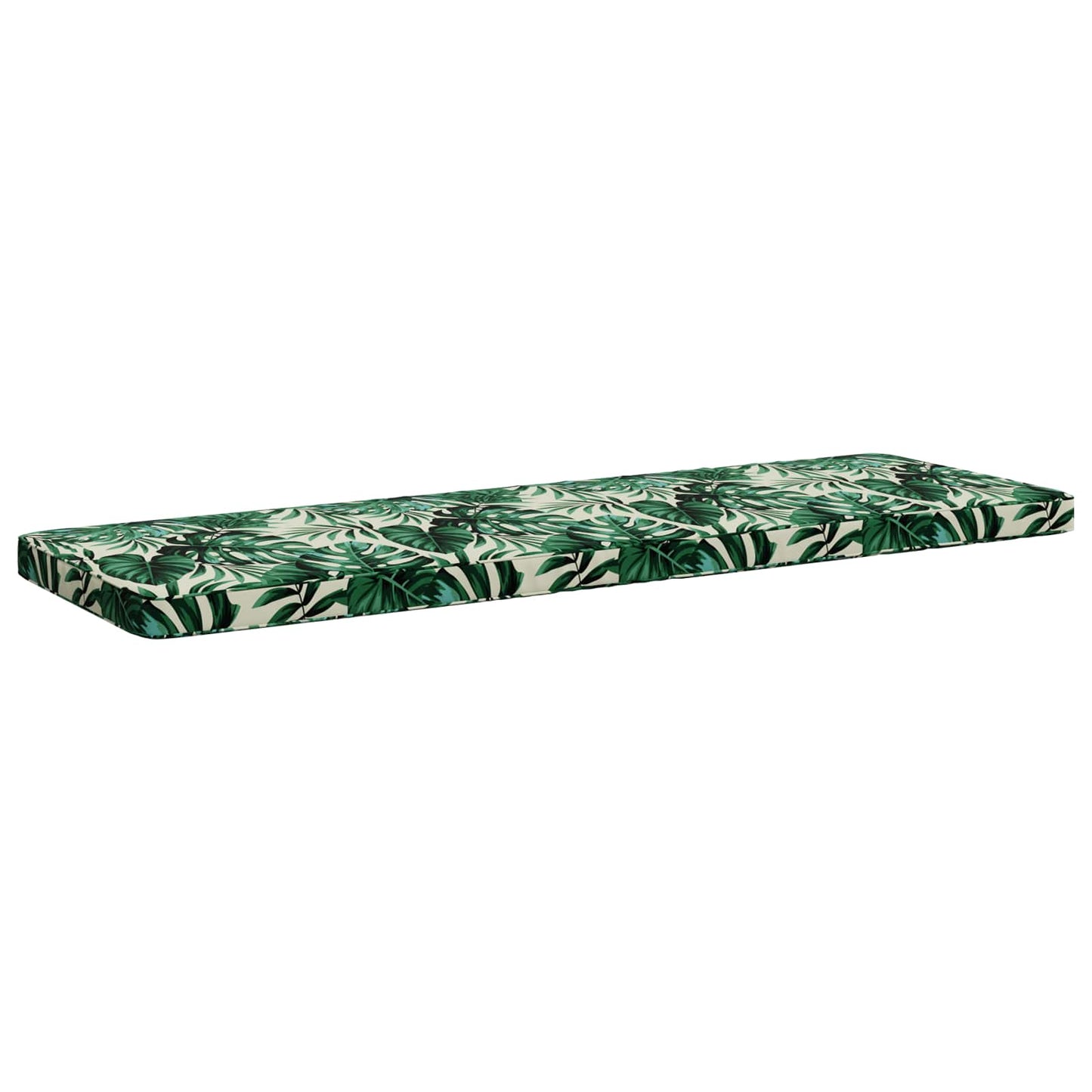 2-delt bænkepude VUGHT 2 stk. 100% polyester Bladmønster