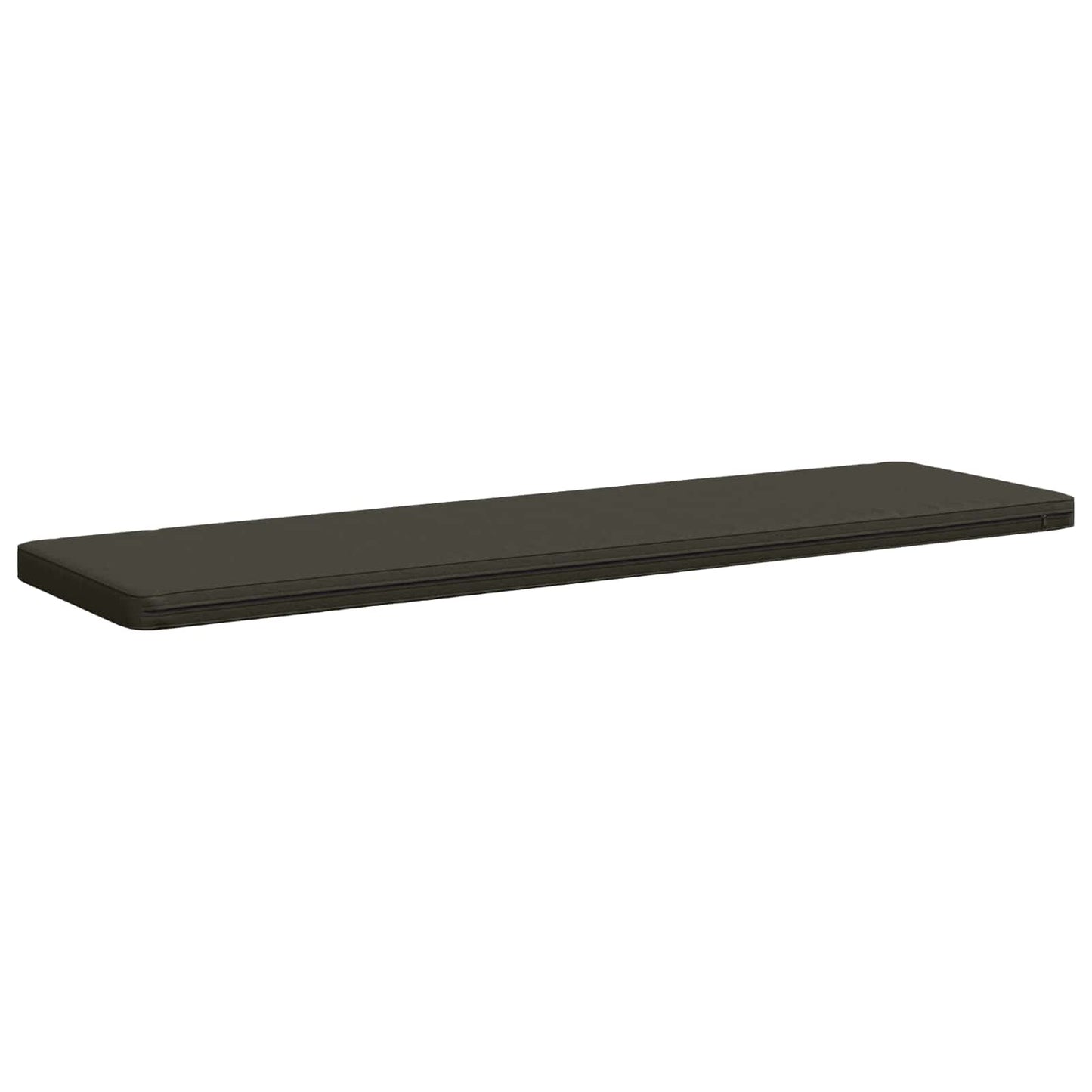 1-delt bænkepude VUGHT 100% polyester Antracit 170 x 50 x 5 cm