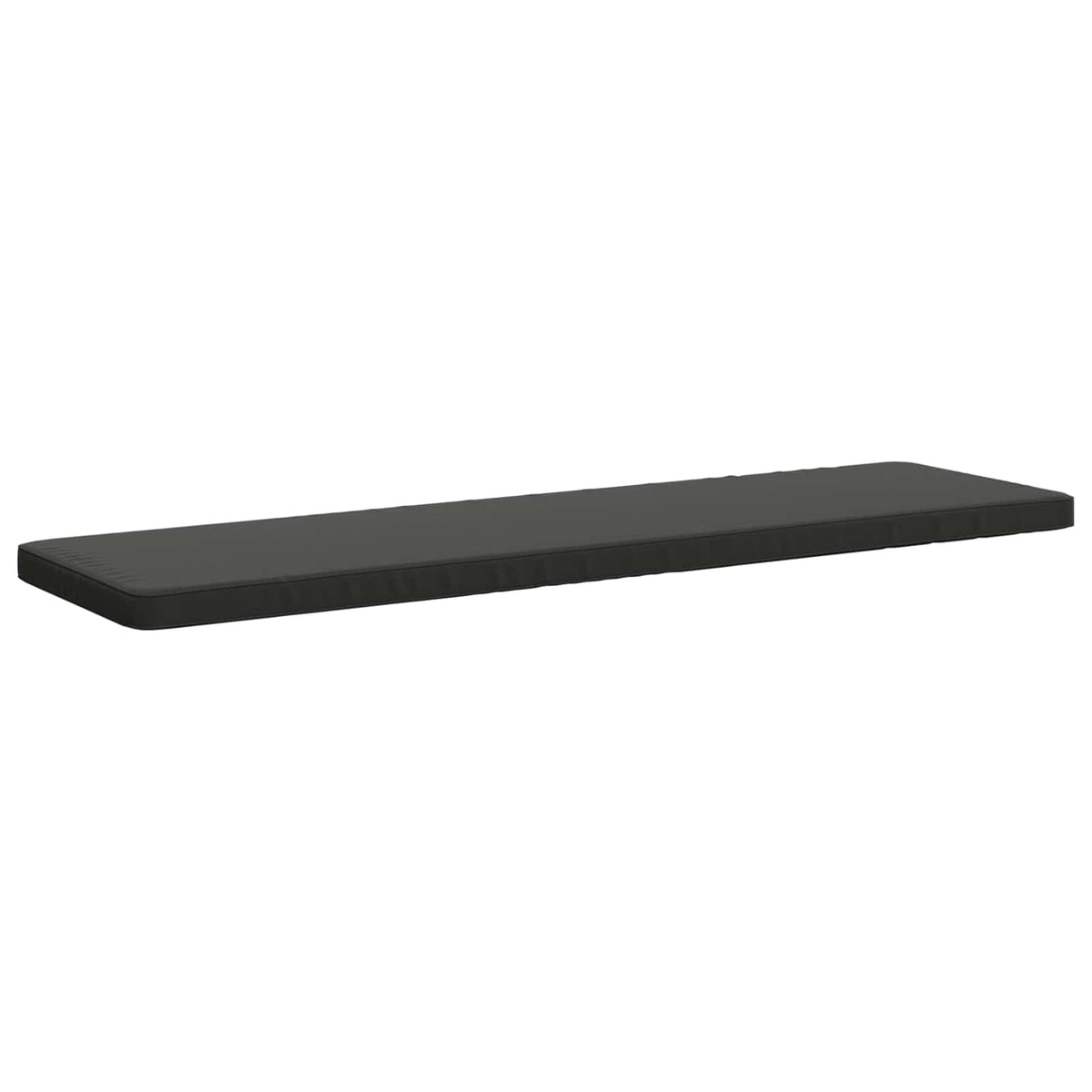 1-delt bænkepude VUGHT 100% polyester Antracit 170 x 50 x 5 cm