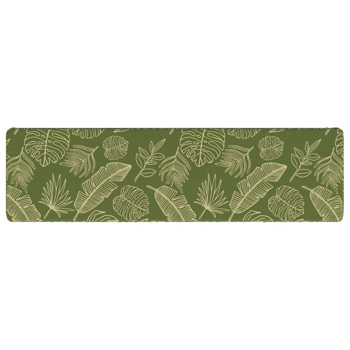 1-delt bænkepude VUGHT 100% polyester Bladdesign