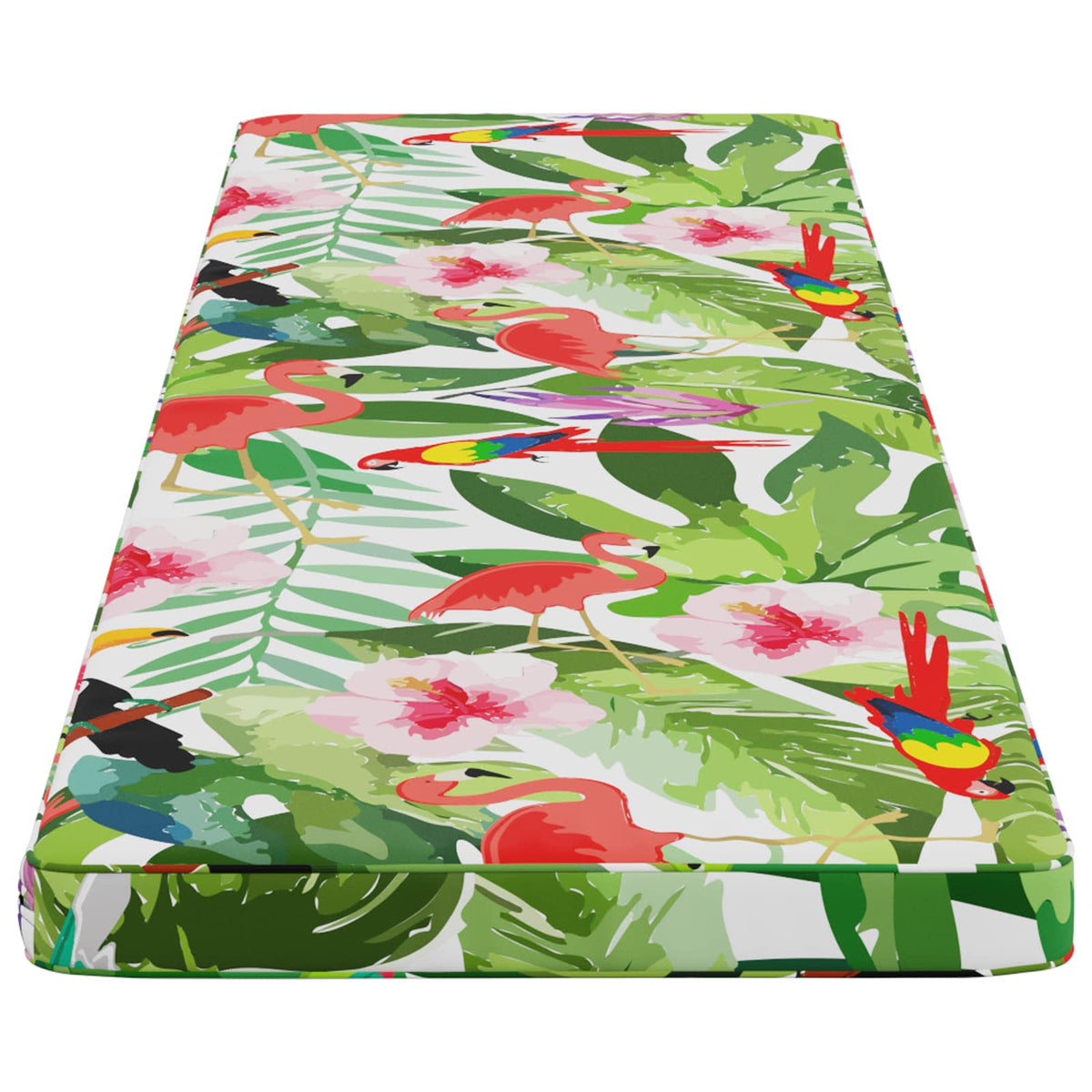 2-delt bænkepude VUGHT 2 stk. 100% polyester Flerfarvet