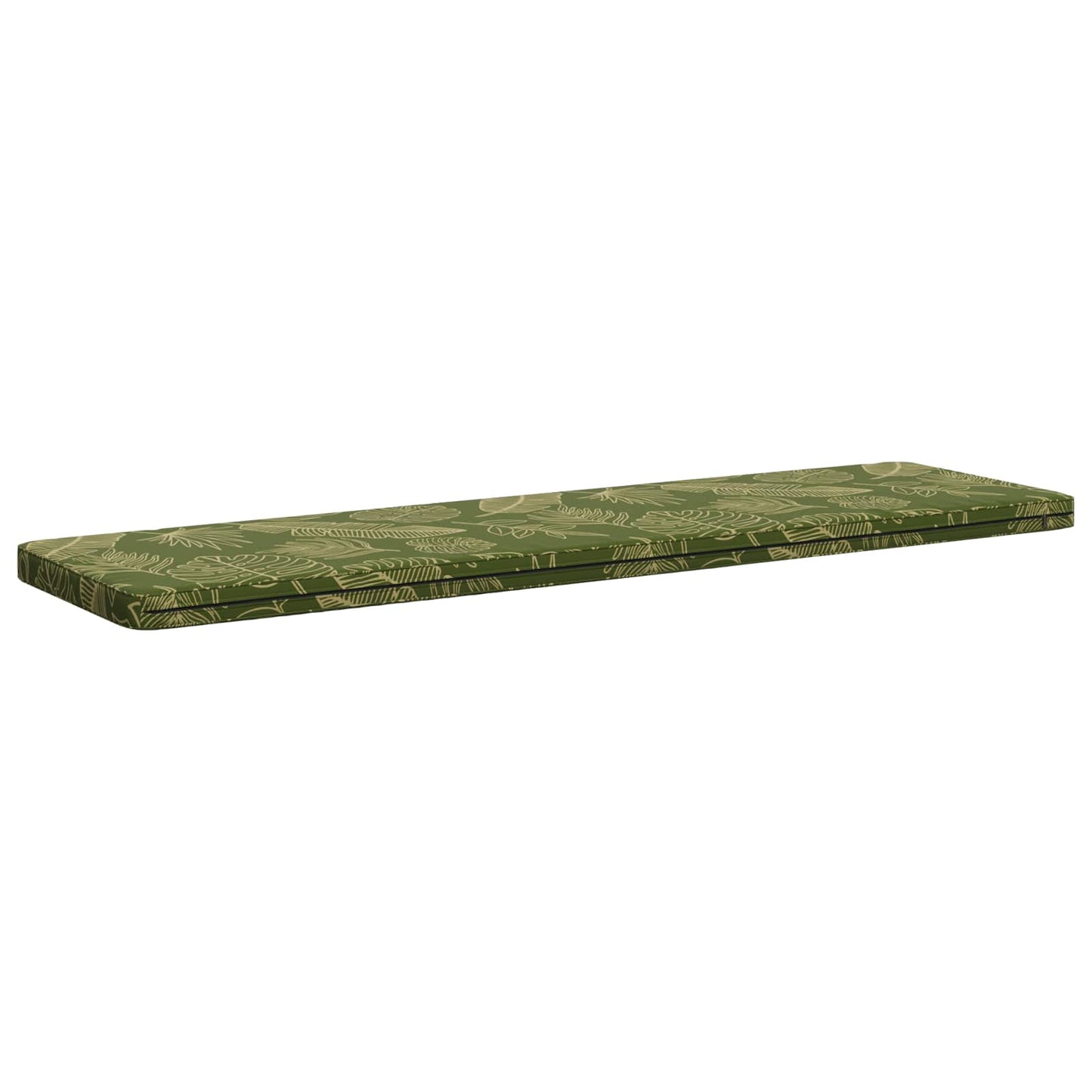 2-delt bænkepude VUGHT 2 stk. 100% polyester Bladdesign