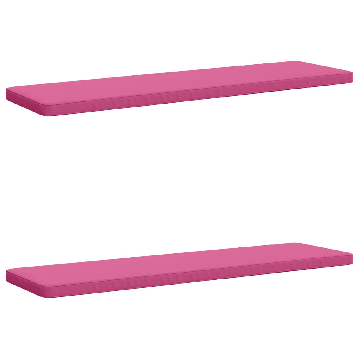 2-delt bænkepude VUGHT 2 stk. 100% polyester Lyserød