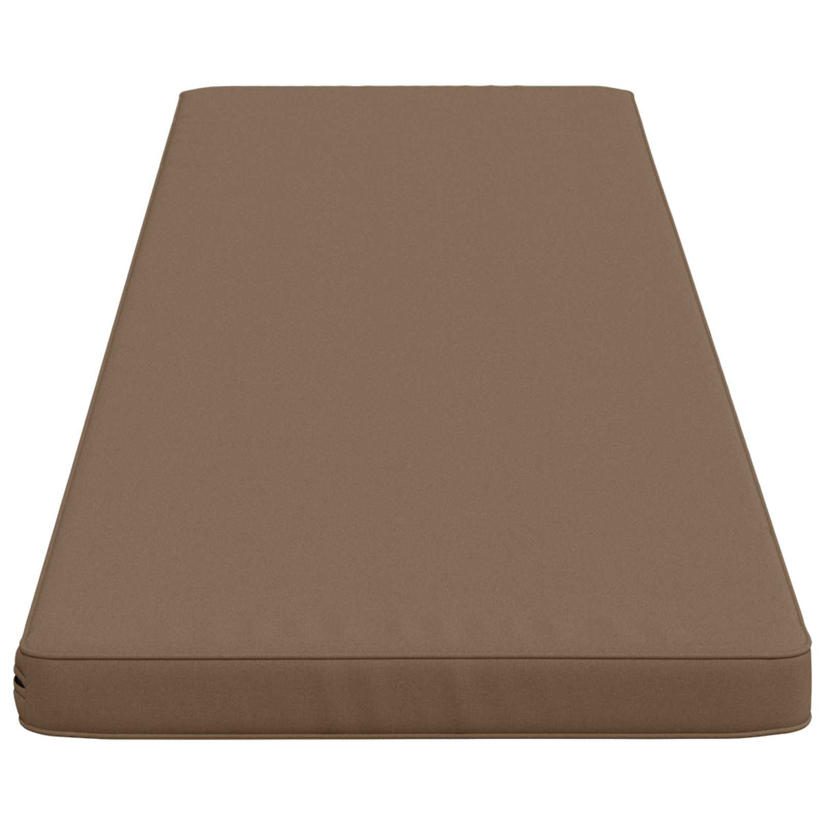 2-delt bænkepude VUGHT 2 stk. 100% polyester Gråbrun