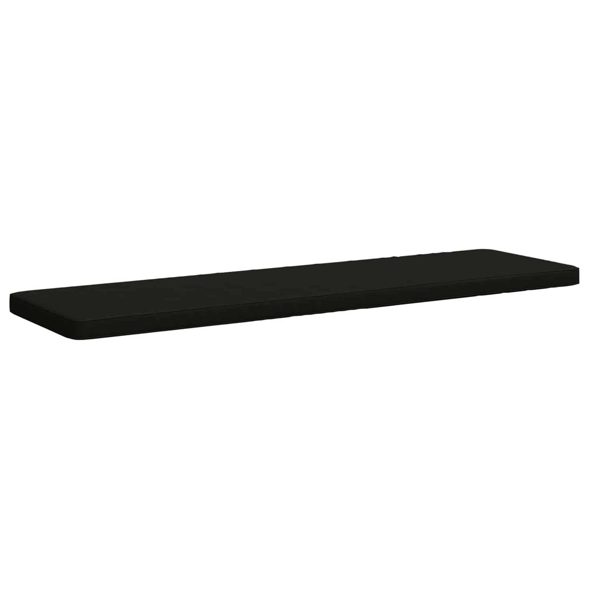 2-delt bænkepude VUGHT 2 stk. 100% polyester Sort