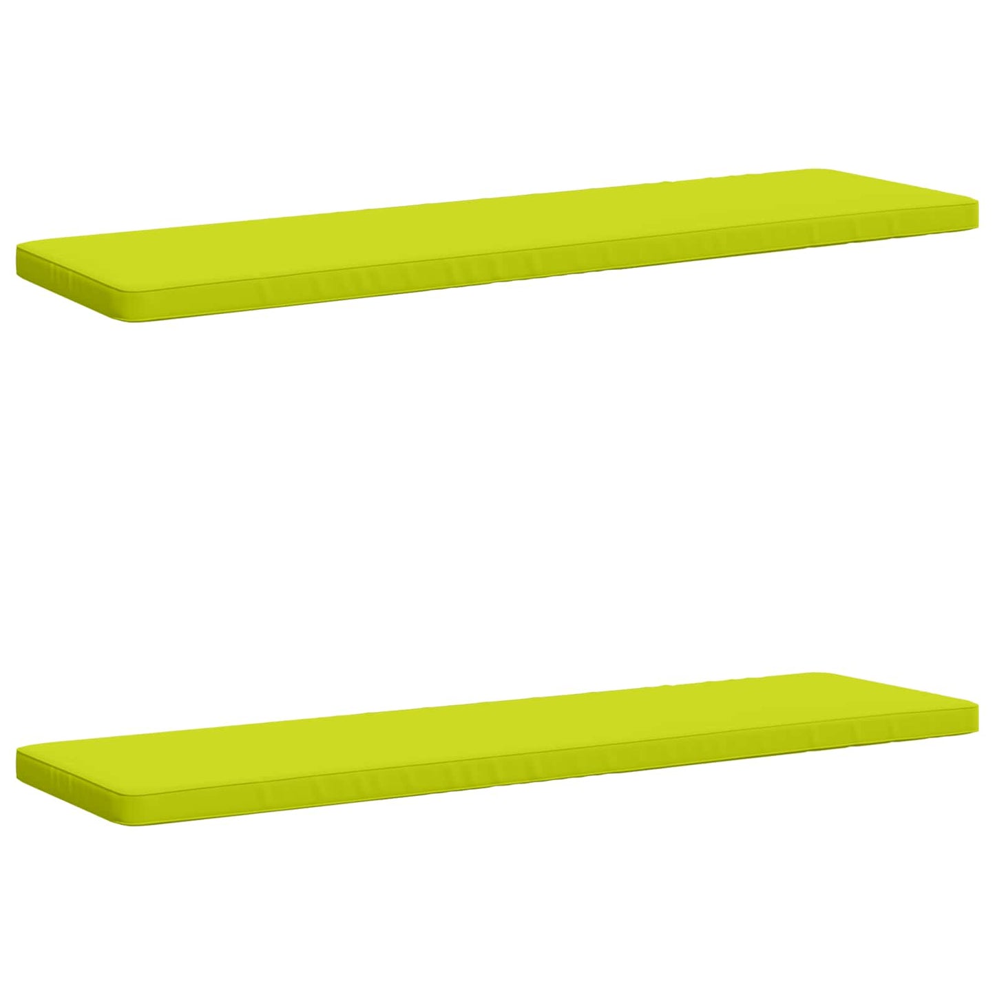 2-delt bænkepude VUGHT 2 stk. 100% polyester Lys grøn