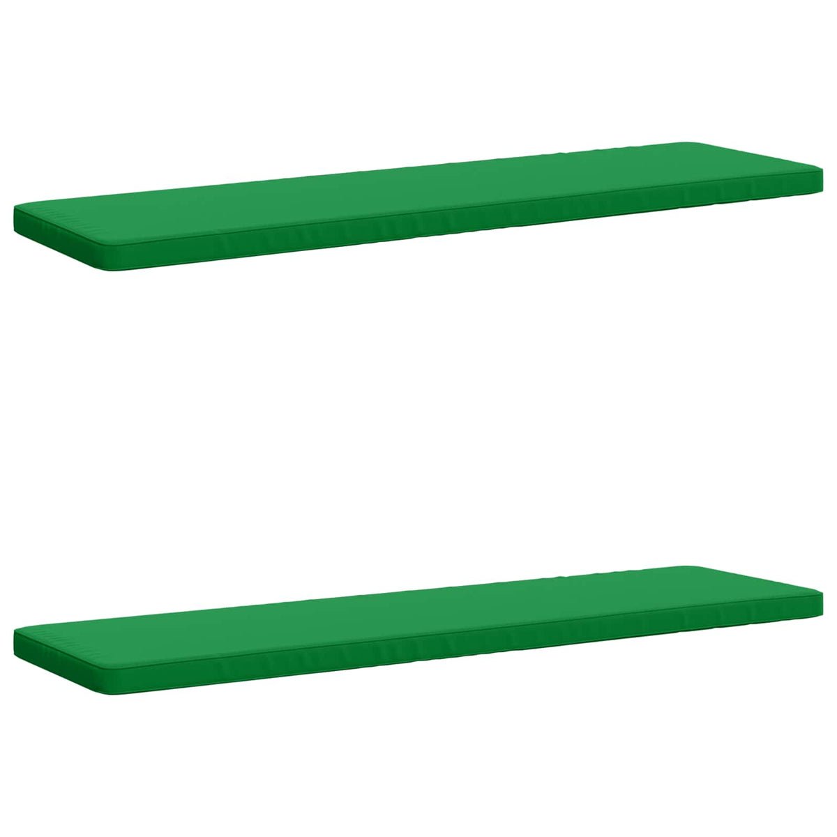 2-delt bænkepude VUGHT 2 stk. 100% polyester Grøn