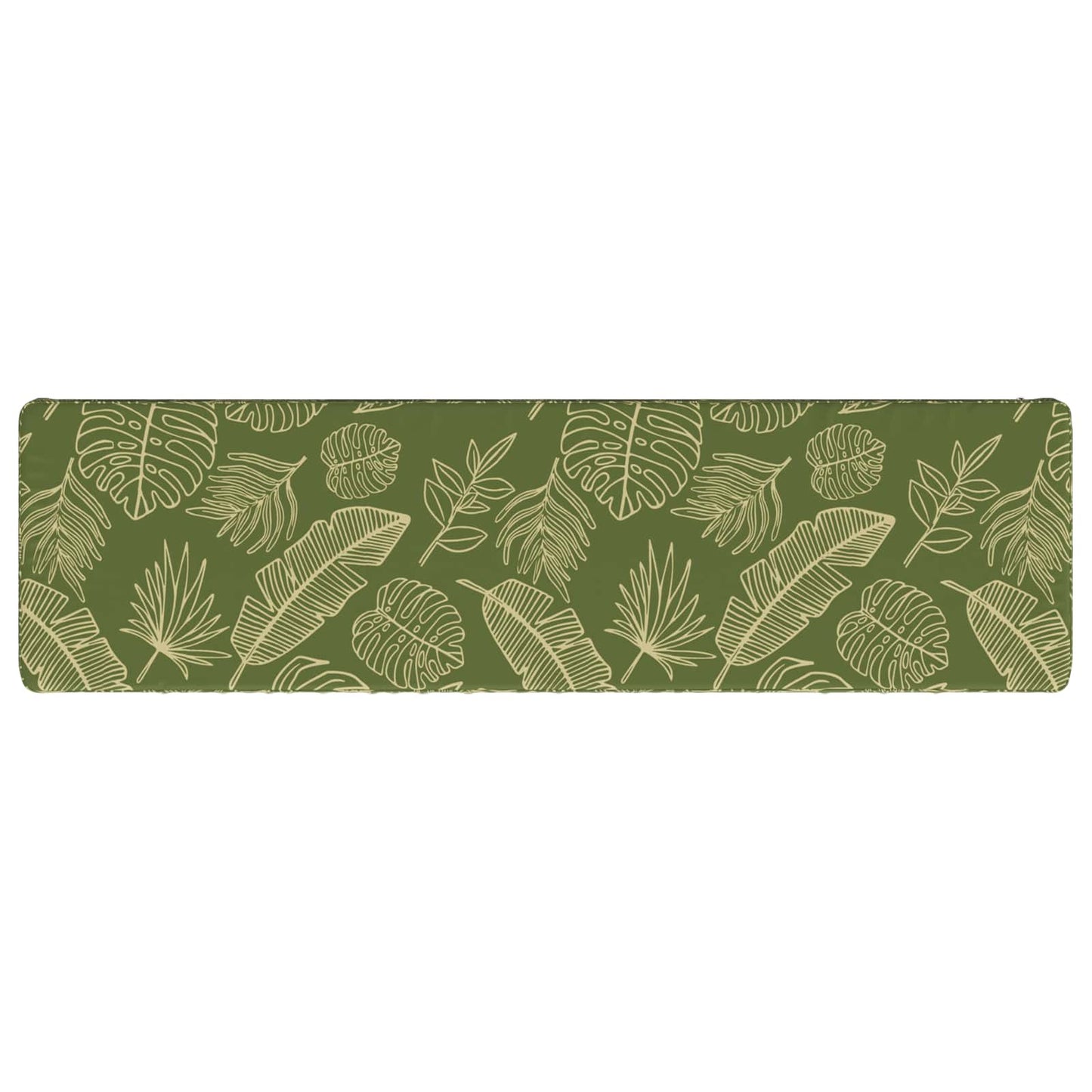 1-delt bænkepude VUGHT 100% polyester Bladdesign
