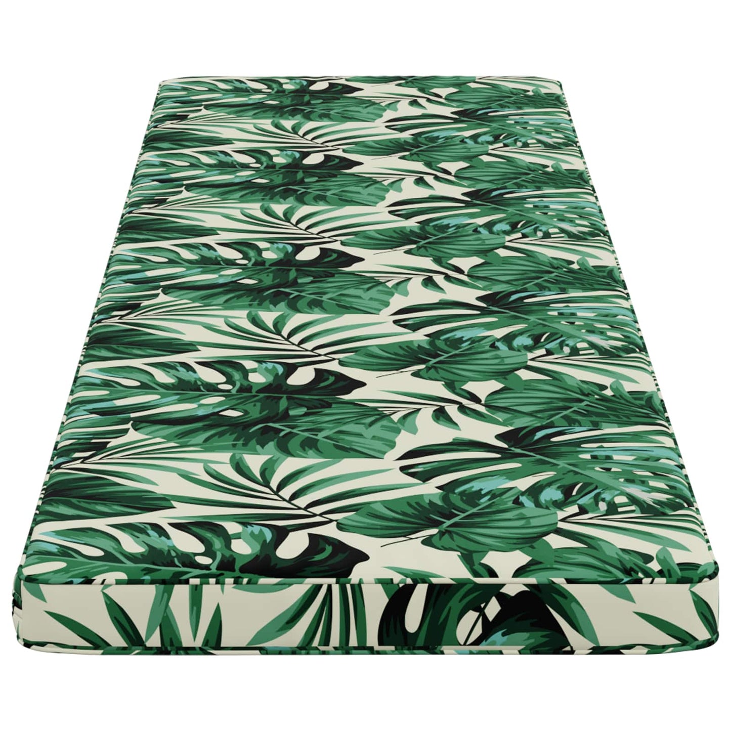 2-delt bænkepude VUGHT 2 stk. 100% polyester Bladmønster