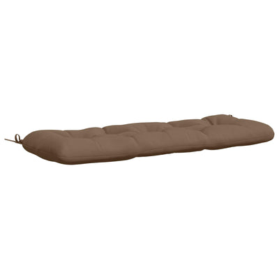 Bænkpude VIANEN 100% polyester Gråbrun 100 x 40 x 12 cm