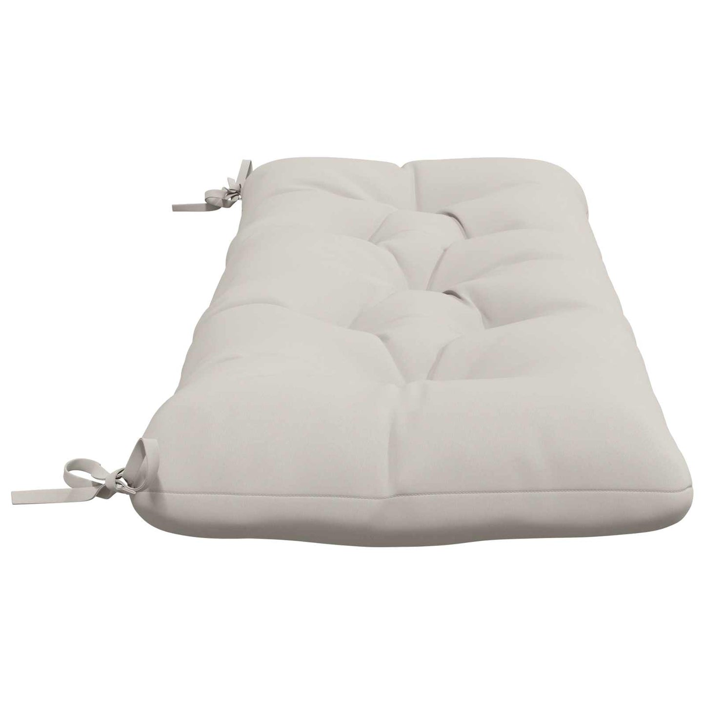 Bænkpude VIANEN 100% polyester Hvid 100 x 40 x 12 cm