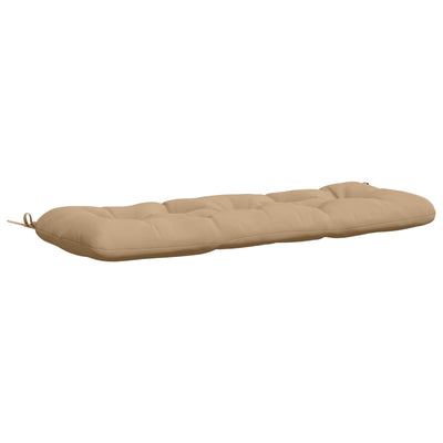 Bænkpude VIANEN 100% polyester Sandfarvet 100 x 40 x 12 cm