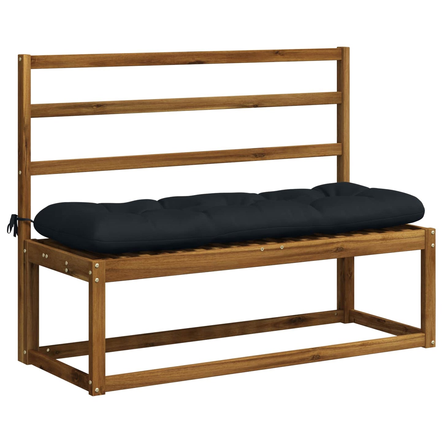 Bænkpude VIANEN 100% polyester Mørk blå 100 x 40 x 12 cm