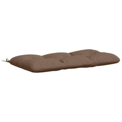Bænkpude VIANEN 100% polyester Gråbrun 100 x 60 x 12 cm