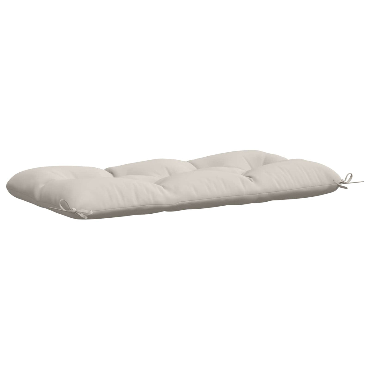 Bænkpude VIANEN 100% polyester Hvid 100 x 60 x 12 cm