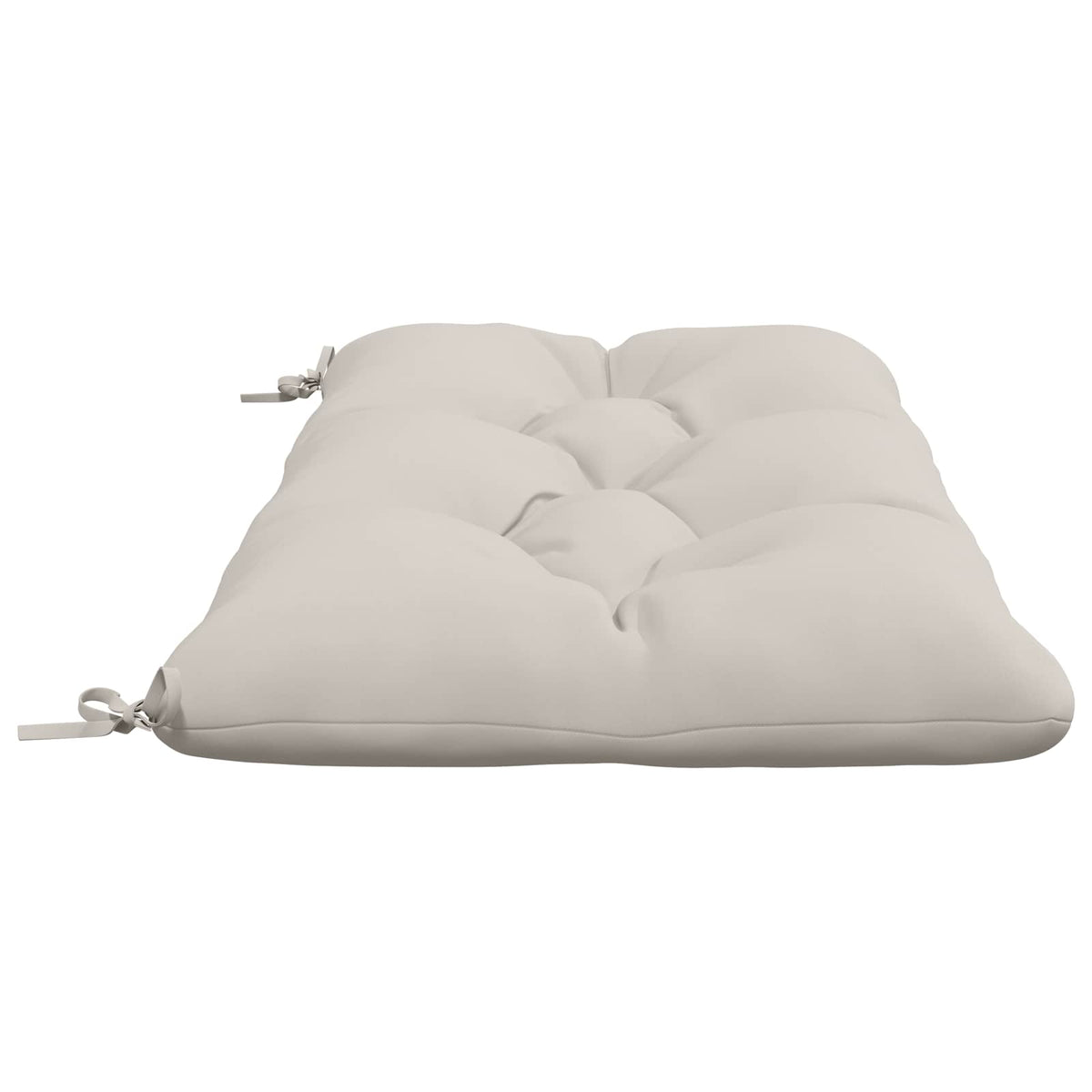 Bænkpude VIANEN 100% polyester Hvid 100 x 60 x 12 cm