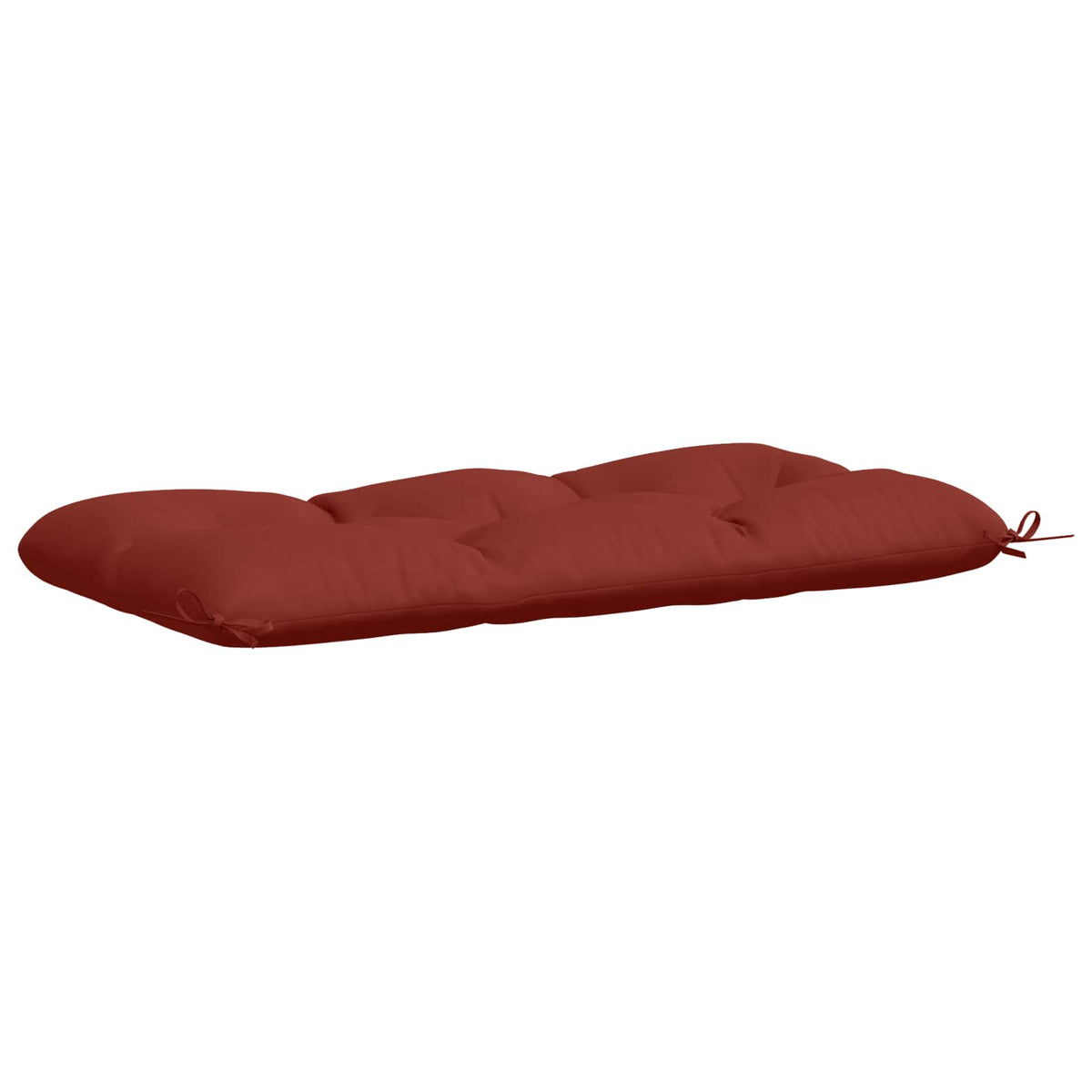 Bænkpude VIANEN 100% polyester Rød 100 x 60 x 12 cm
