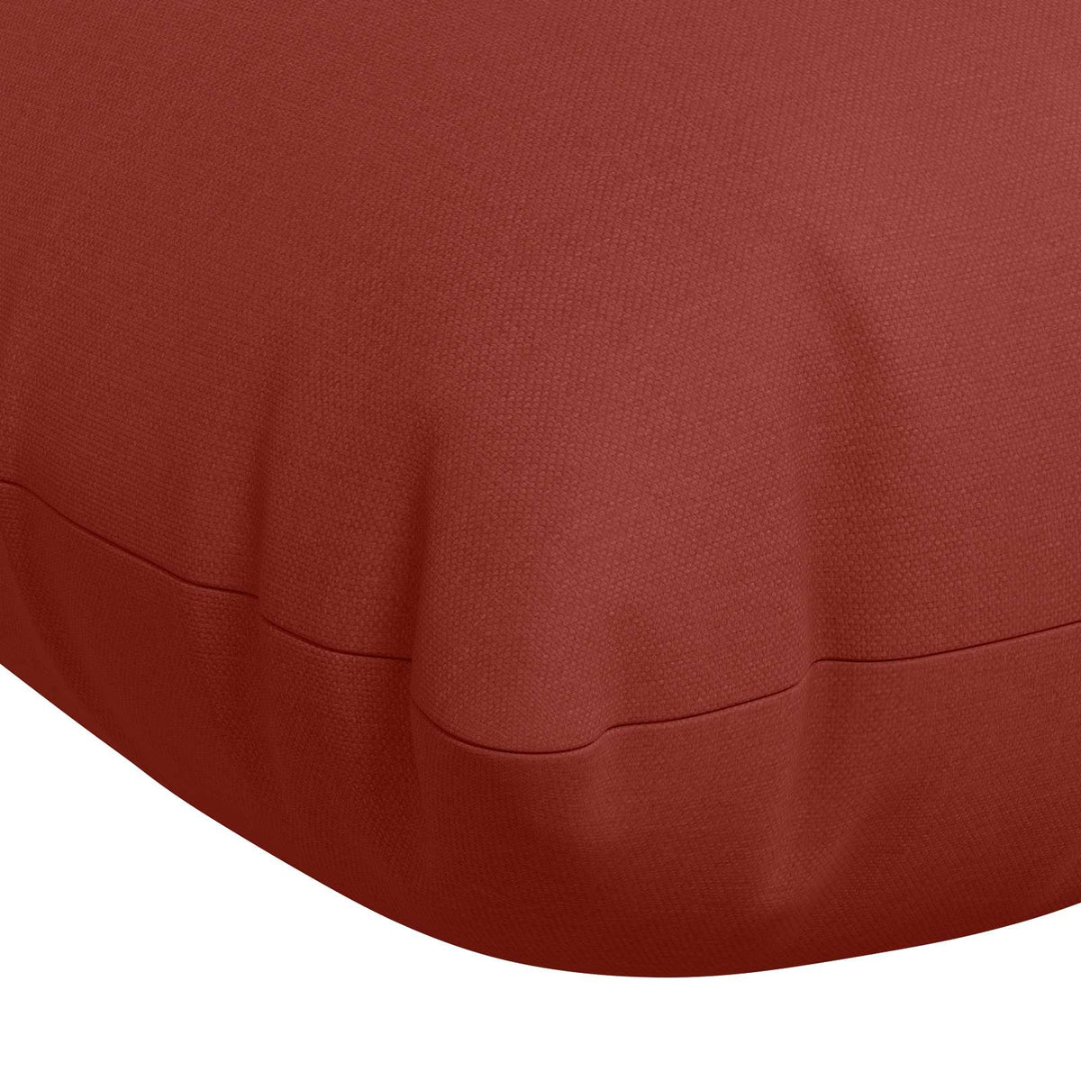 2-delt bænkepude VIANEN 100% polyester Rød 100 x 60 x 12 cm