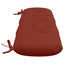 2-delt bænkepude VIANEN 100% polyester Rød 110 x 30 x 12 cm