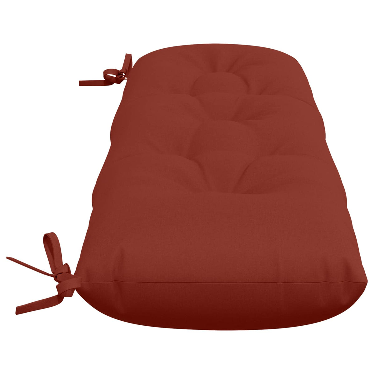 2-delt bænkepude VIANEN 100% polyester Rød 110 x 30 x 12 cm