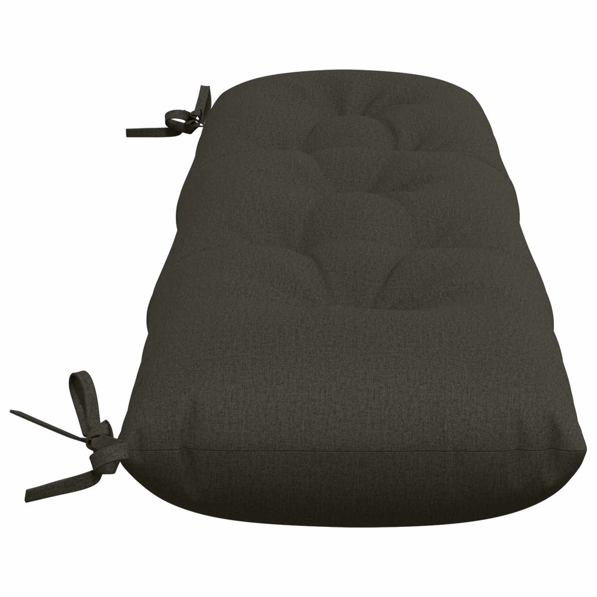 Bænkpude VIANEN 100% polyester Antracit 110 x 30 x 12 cm