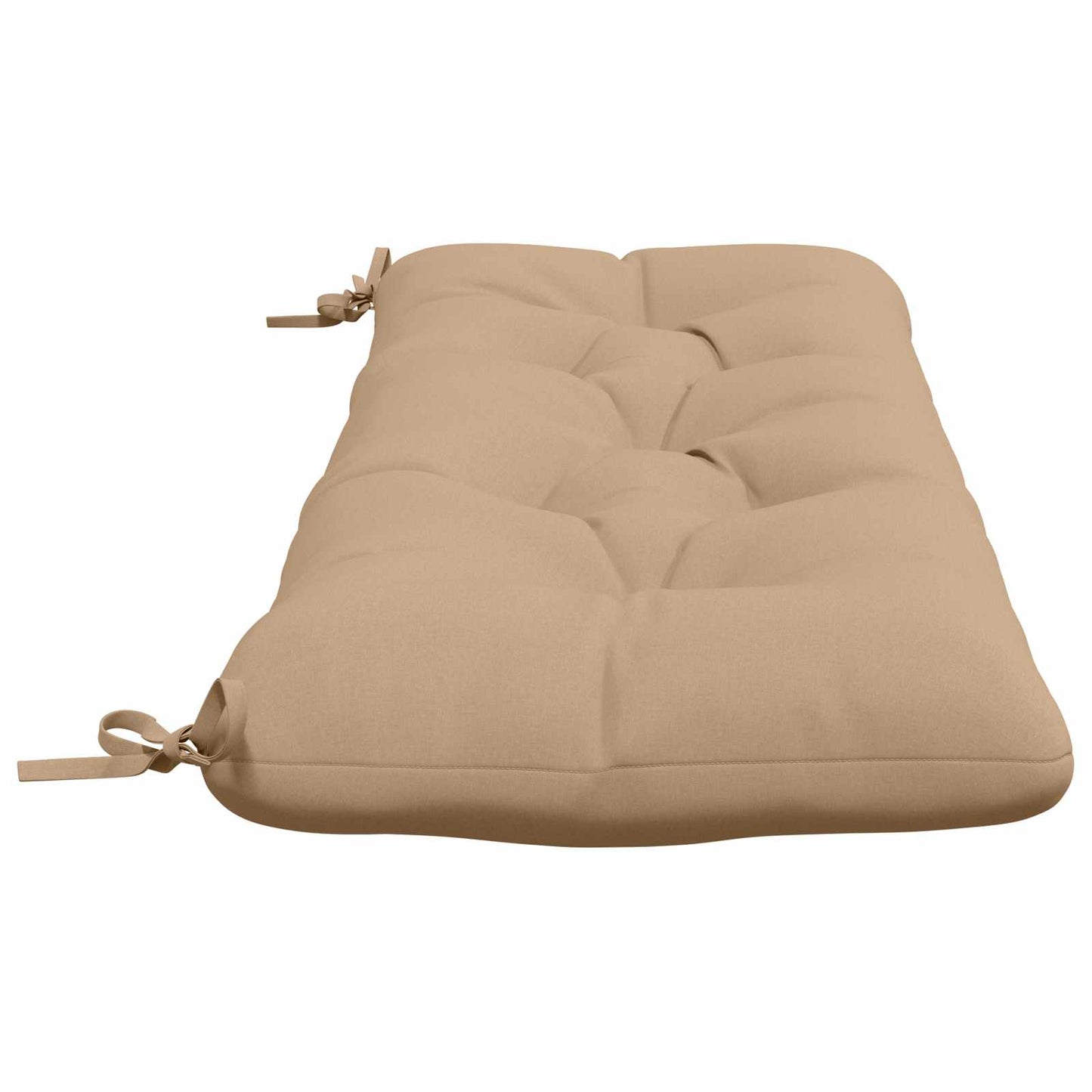 Bænkpude VIANEN 100% polyester Sandfarvet 110 x 40 x 12 cm