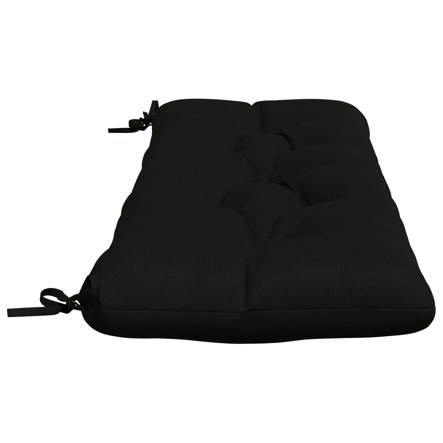 2-delt bænkepude VIANEN 100% polyester Sort 110 x 40 x 12 cm