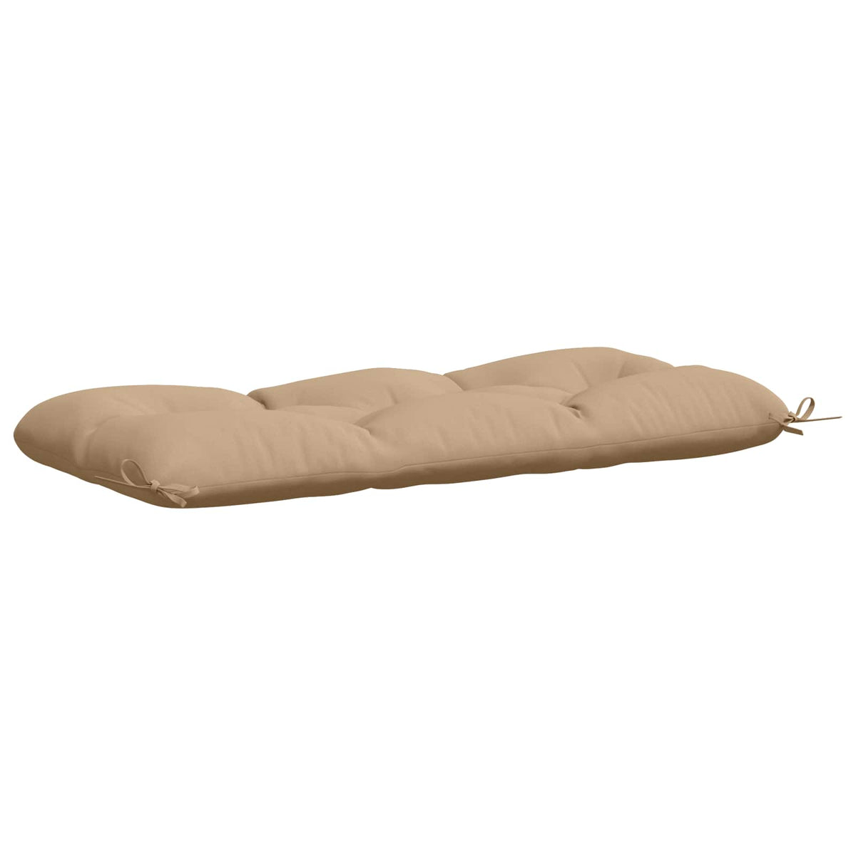Bænkpude VIANEN 100% polyester Sandfarvet 110 x 50 x 12 cm