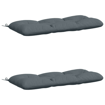 2-delt bænkepude VIANEN 100% polyester Blå 110 x 50 x 12 cm