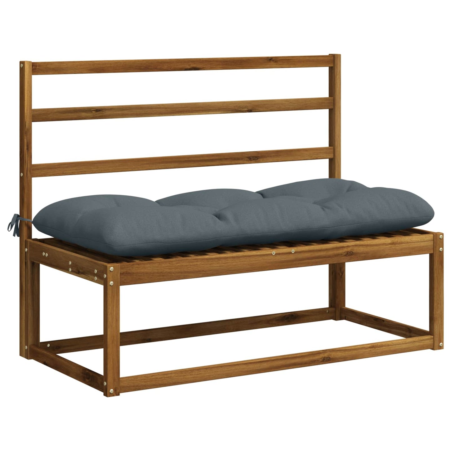 2-delt bænkepude VIANEN 100% polyester Blå 110 x 50 x 12 cm