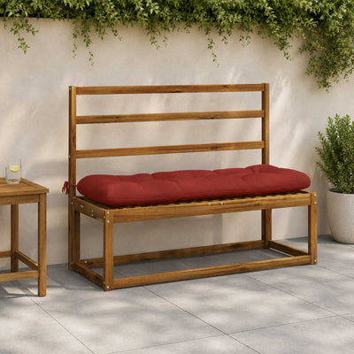 Bænkpude VIANEN 100% polyester Rød 110 x 40 x 12 cm