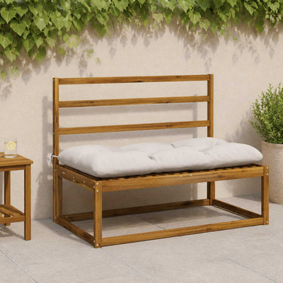 Bænkpude VIANEN 100% polyester Hvid 100 x 60 x 12 cm