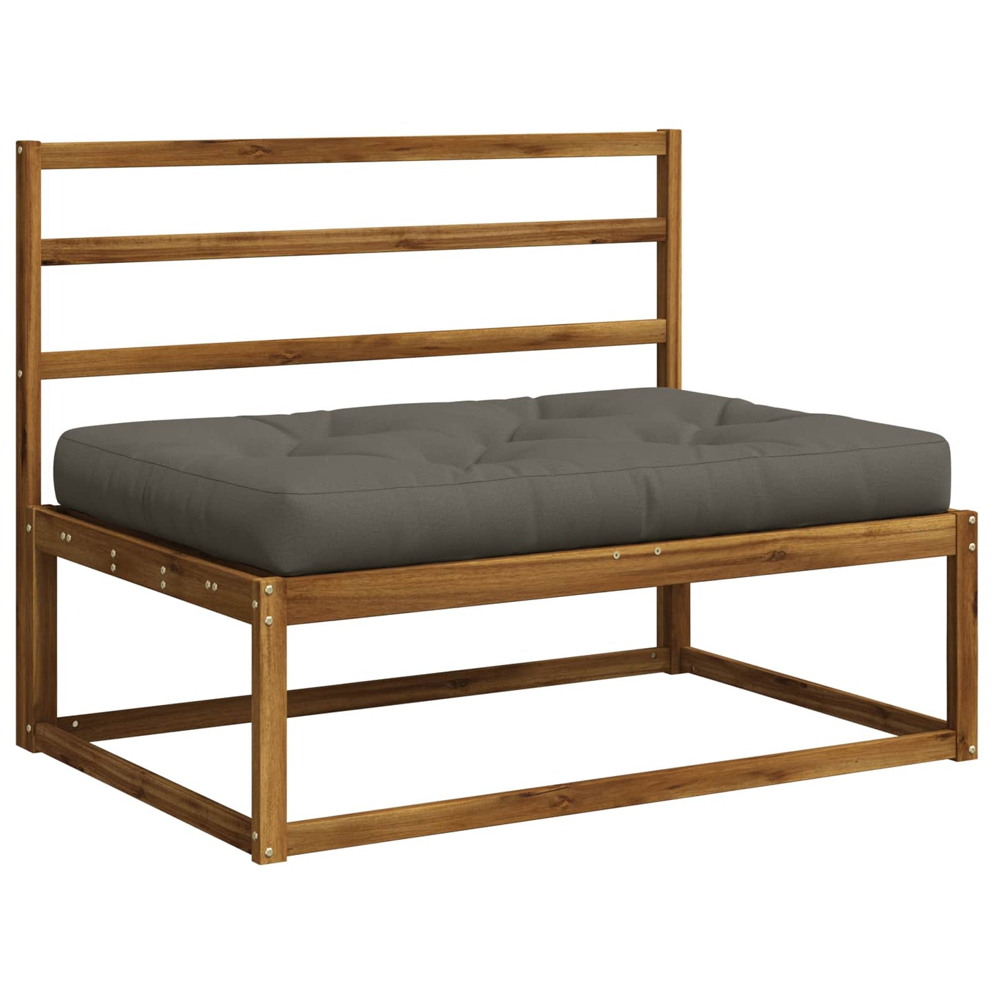 Palle sæde pude VIANEN 100% polyester Grå 120 x 80 x 12 cm