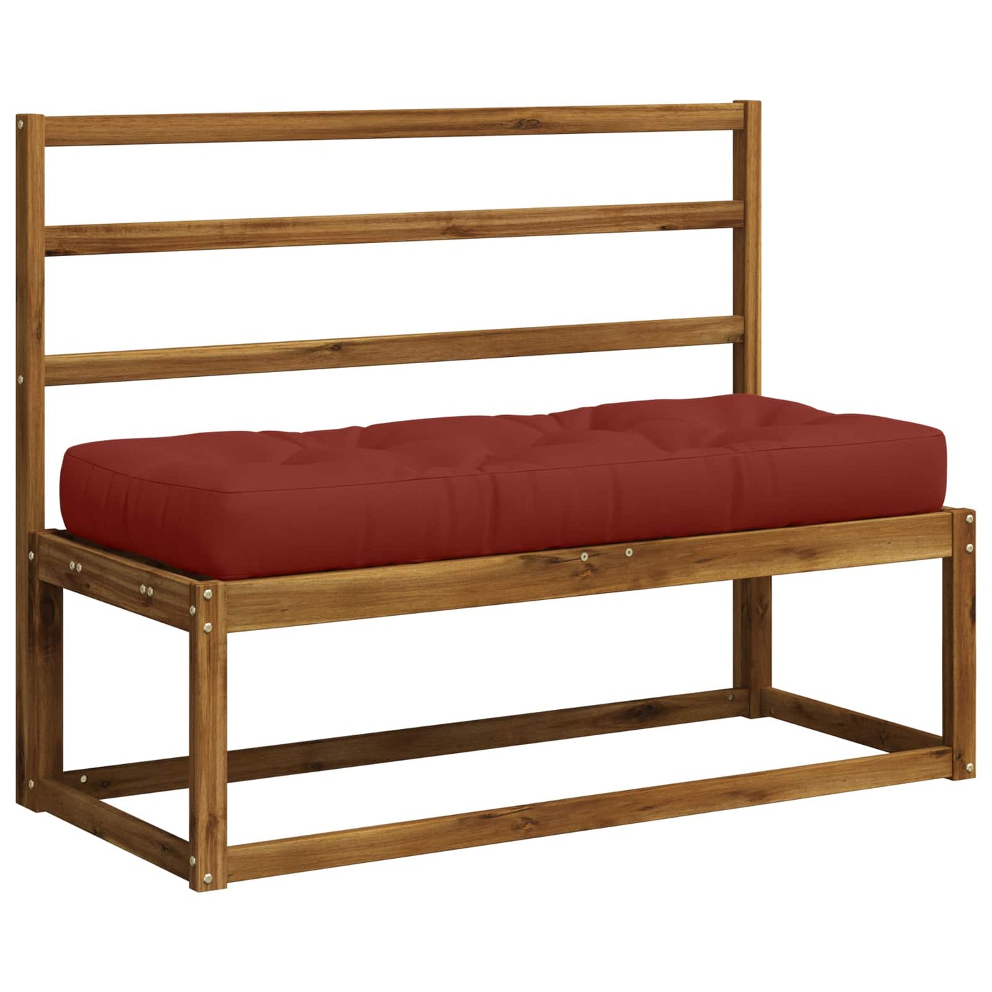 Palle sæde pude VIANEN 100% polyester Rød 120 x 50 x 12 cm