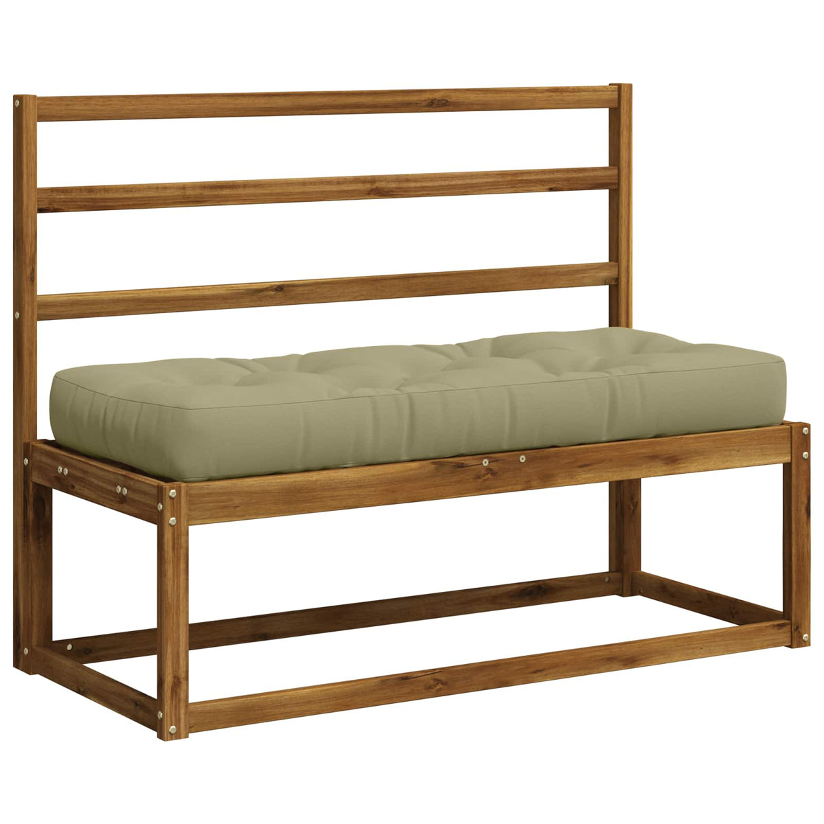 Palle sæde pude VIANEN 100% polyester Lys grøn 120 x 40 x 12 cm