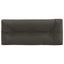 Palle rygpude VIANEN 100% polyester Antracit 120 x 40 x 12 cm