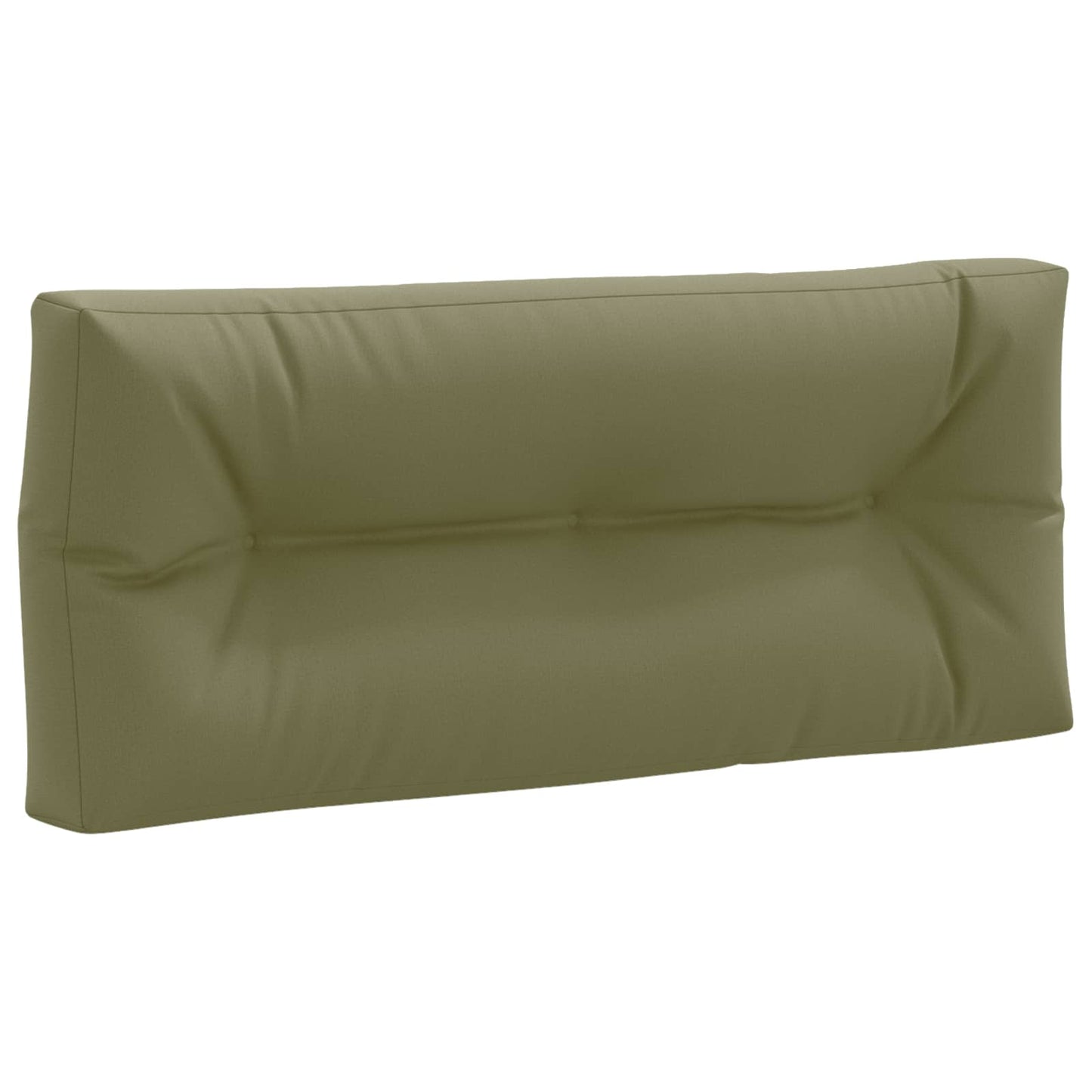 Palle rygpude VIANEN 100% polyester Olivengrøn 120 x 50 x 12 cm