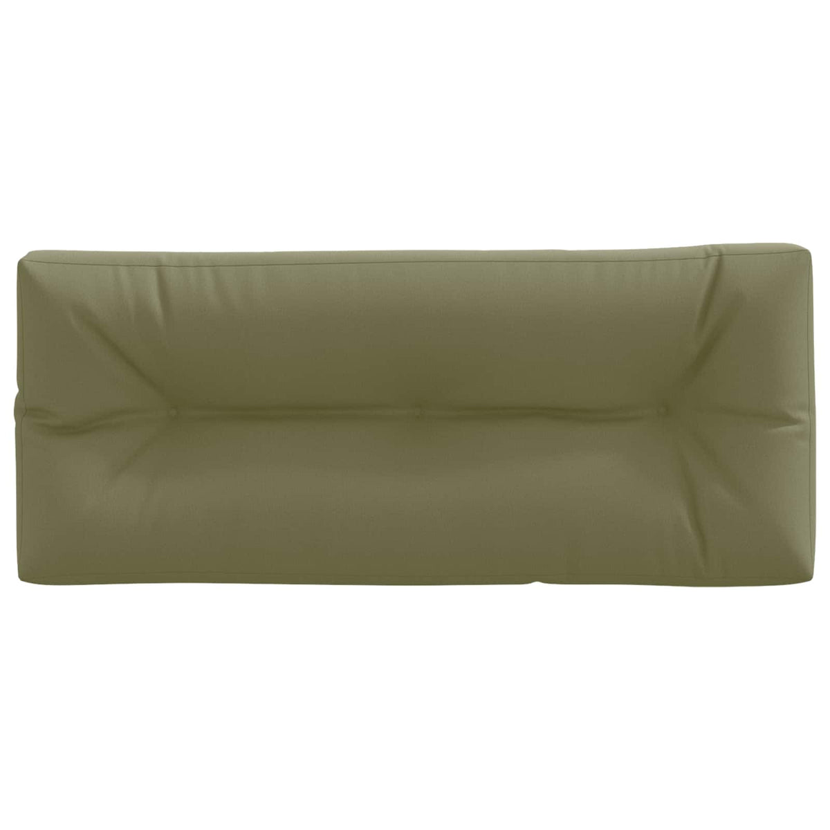 Palle rygpude VIANEN 100% polyester Olivengrøn 120 x 50 x 12 cm