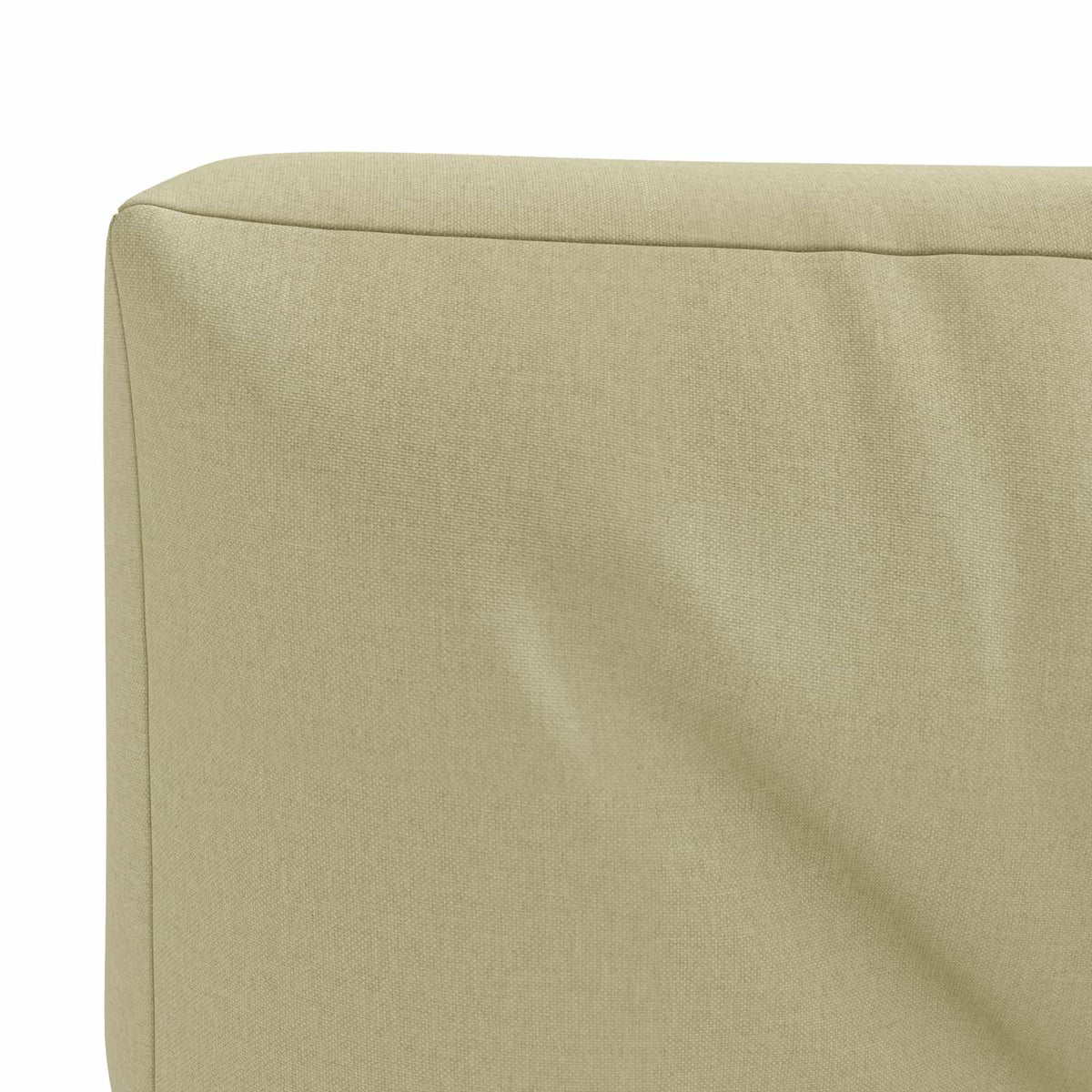 Palle rygpude VIANEN 100% polyester Lys grøn 120 x 50 x 12 cm