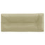 Palle rygpude VIANEN 100% polyester Lys grøn 120 x 50 x 12 cm
