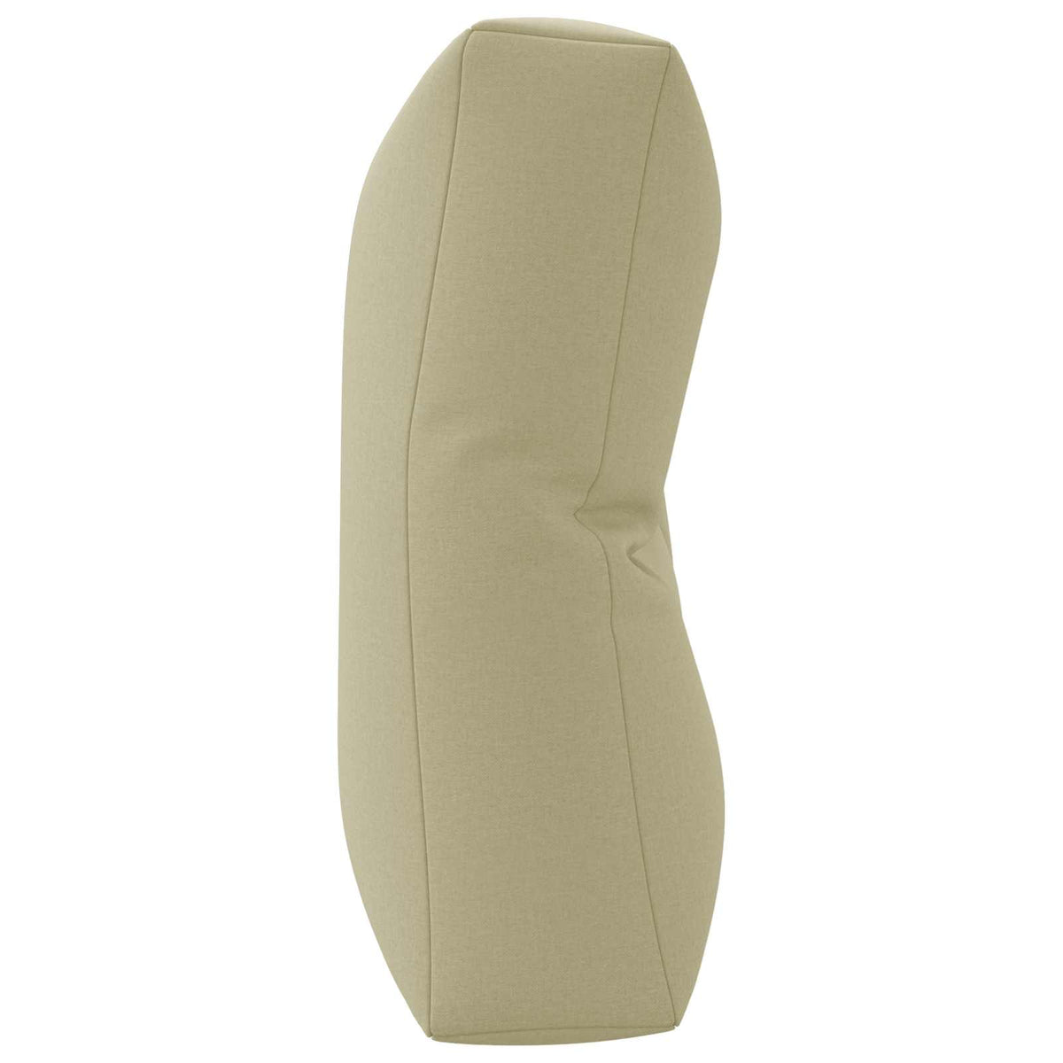 Palle rygpude VIANEN 100% polyester Lys grøn 120 x 50 x 12 cm