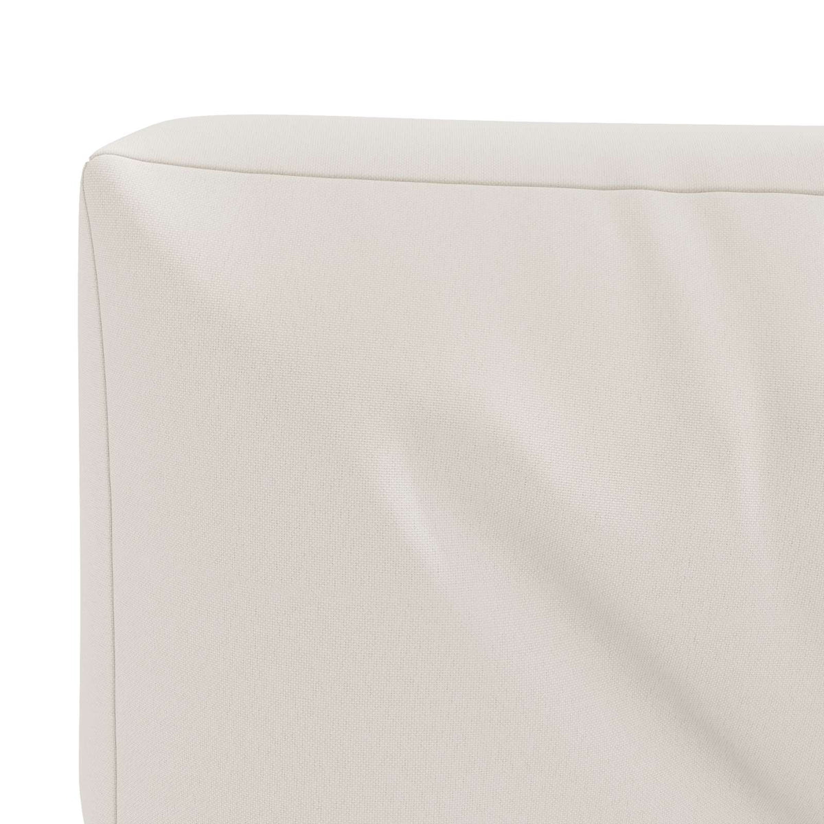Palle rygpude VIANEN 100% polyester Hvid 120 x 60 x 12 cm