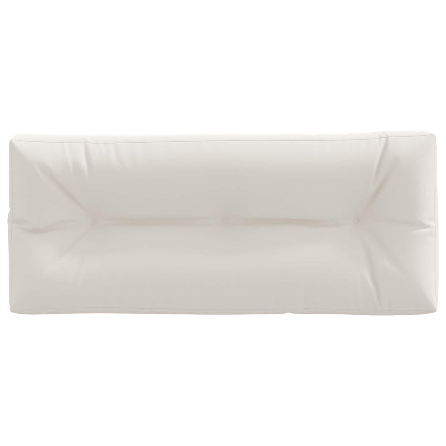 Palle rygpude VIANEN 100% polyester Hvid 120 x 60 x 12 cm