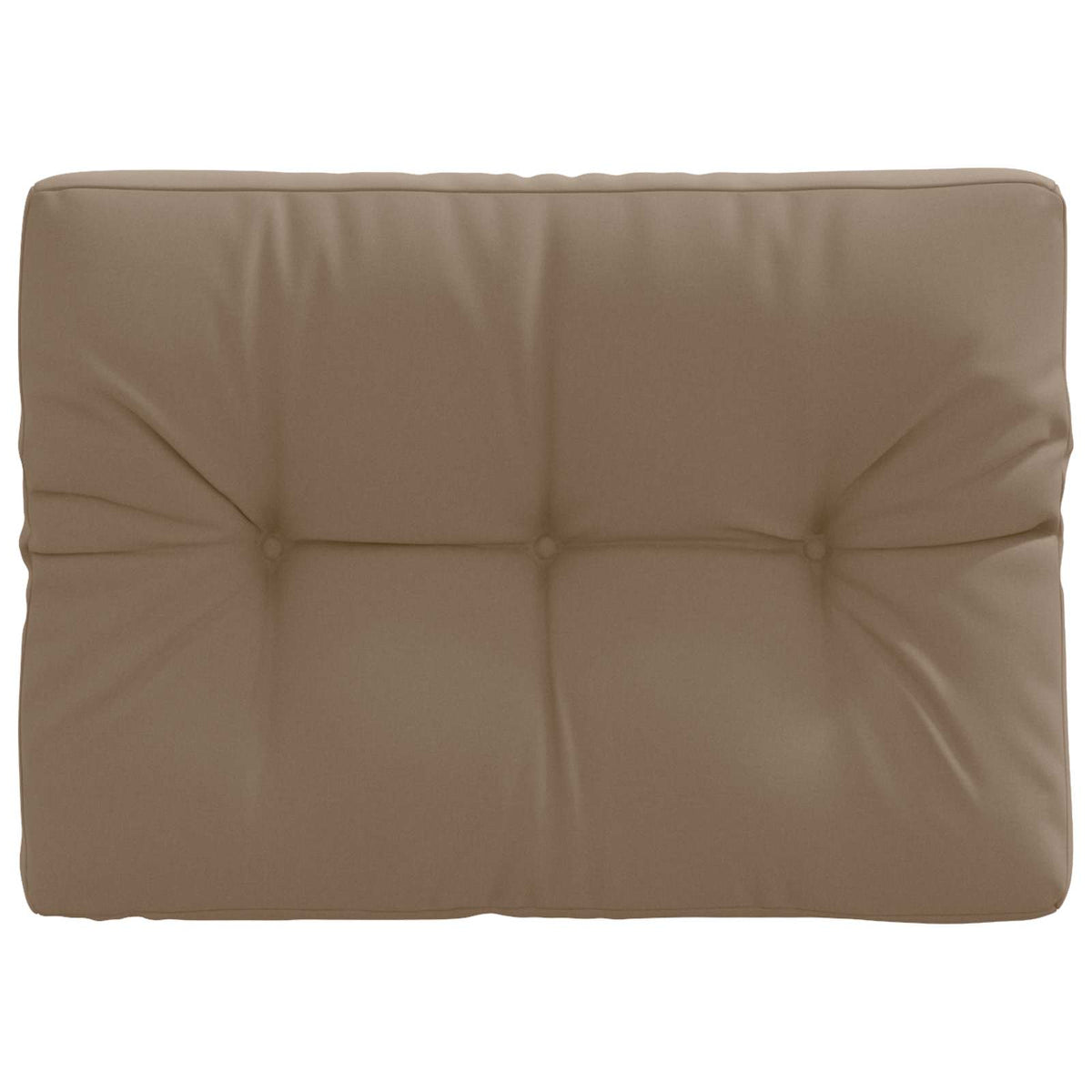 Palle rygpude VIANEN 100% polyester Gråbrun 70 x 40 x 12 cm